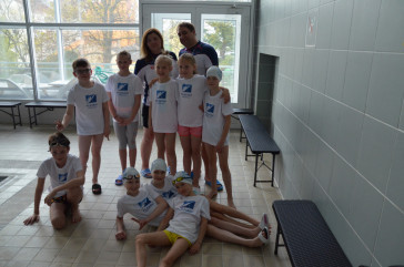 Výlov medailí mladých nadějí Plavání Přerov v Prostějově